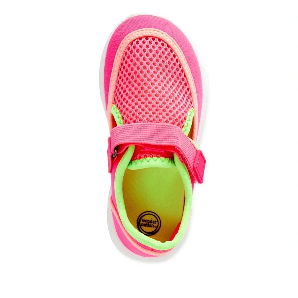Wonder Nation Toddler Girls Beach Water Shoes in Pink